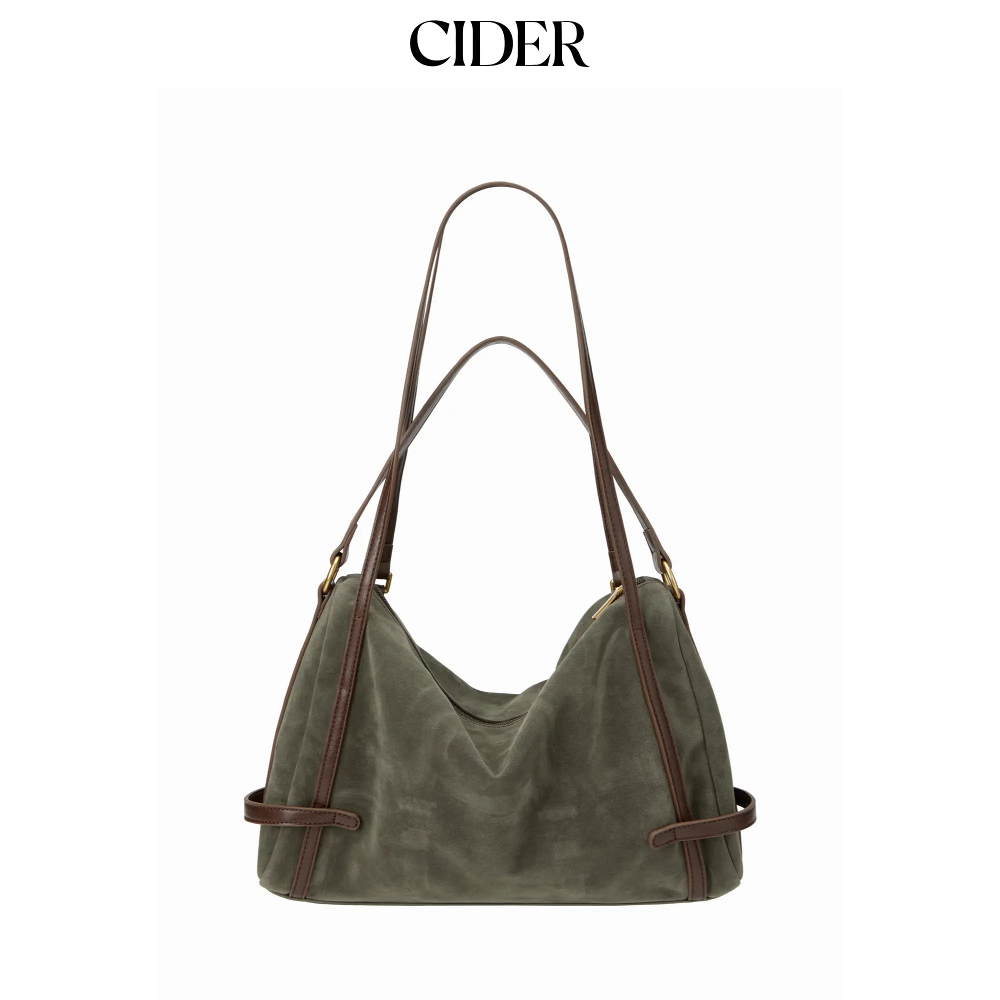 Cider FAUX SUEDE SHOULDER BAG