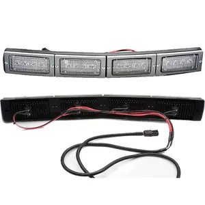 Assembly LED Front Hood Light Kit RE306510 R161288 RE37450 RE340681 to Compatible with John Deere Tractor 4555,4560,4755,4760,4955,4960, Replaces OEM LED5560 (Steel Back Frame)