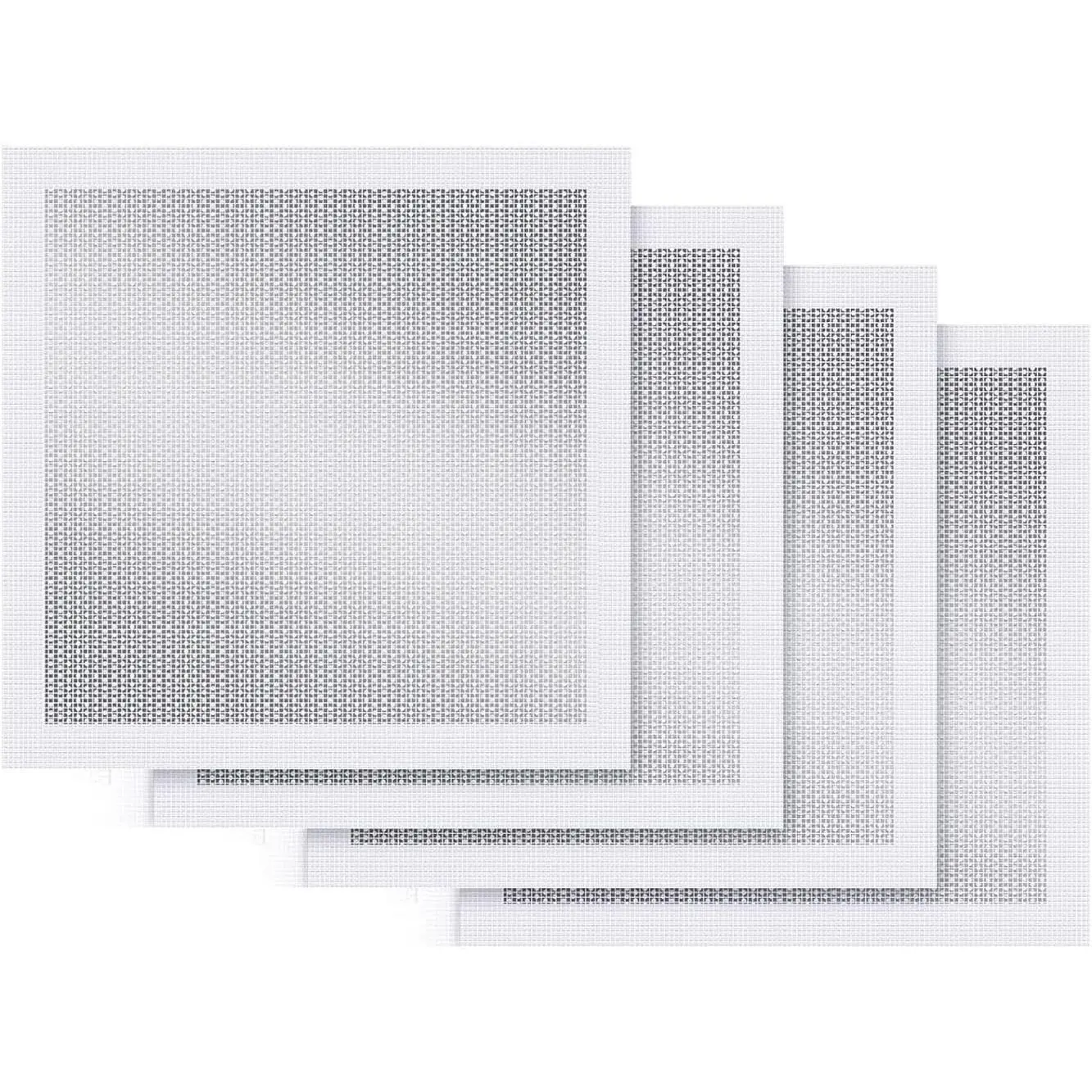 4-Pack 12x12 Inch Drywall Repair Patch Kit, Self-Adhesive Mesh with Aluminum Panels, Heavy-Duty Wall and Ceiling Hole Patch for Large Repairs
