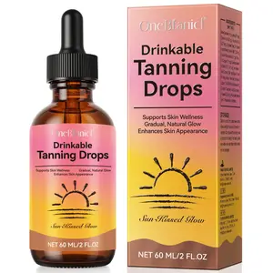 Body Bronzing Lotion 50ML, Sunless Tan Liquid, Moisturizing After Sun, Rich in Vitamins, Healthy Glow, Improves Skin Tone, Ideal for Body Tanning