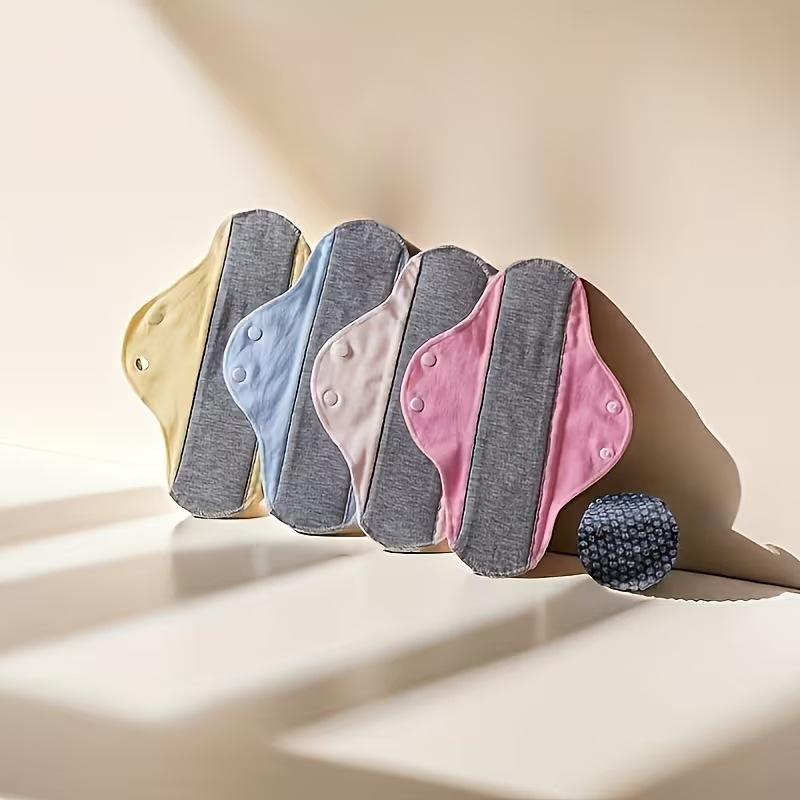 10 Pack Leak-Proof Washable Incontinence Pads with Graphene Aseptic Layer, Reusable Breathable Cotton Absorbent Pads for Women & Elderly, Odor-Resistant Comfort Protection