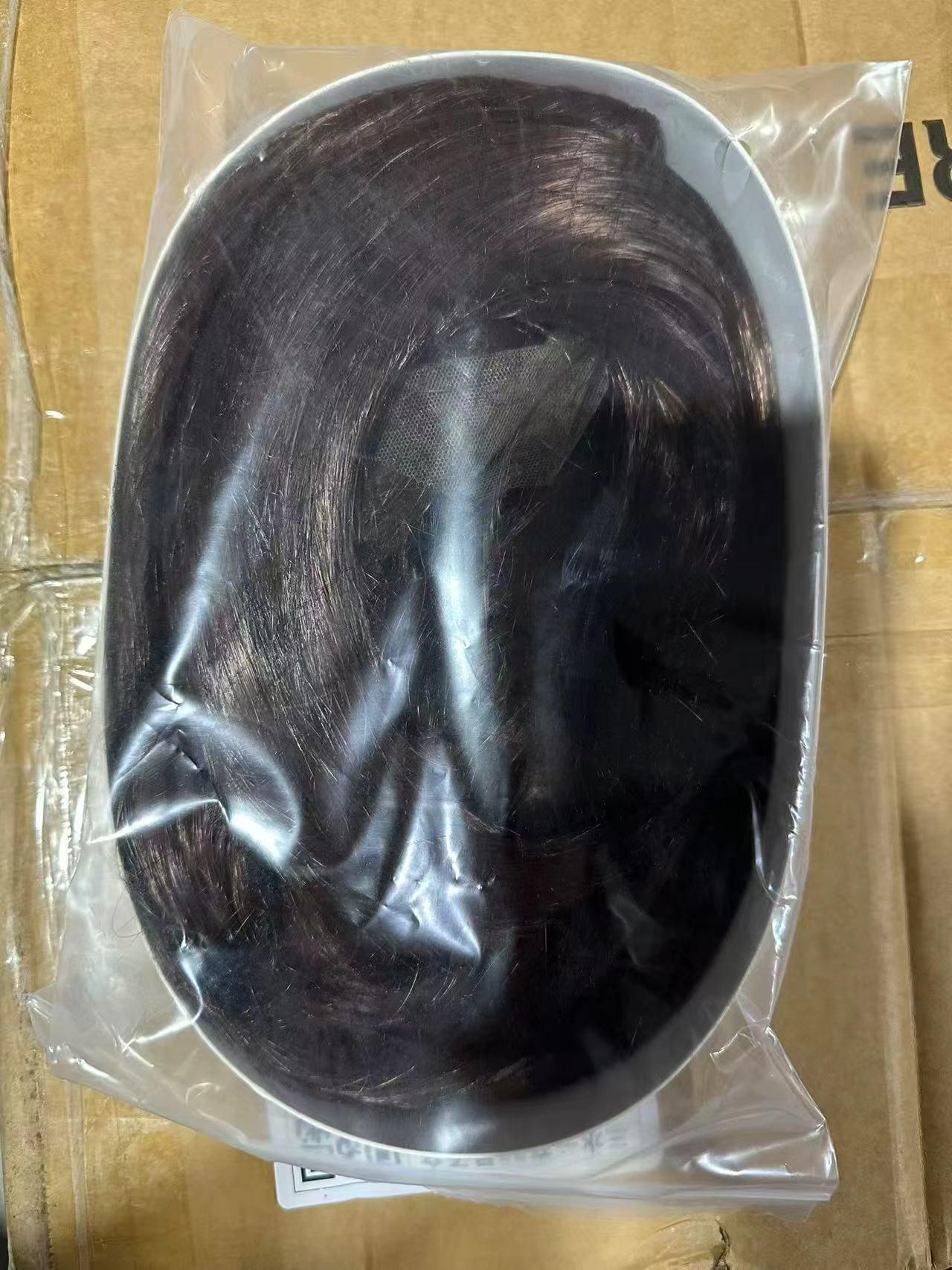 13x6 Deep Wave Lace Front Wig Human Hair Pre Plucked Brazilian Virgin Hair Glueless 30 Inch Long Curly Wig for Women Black