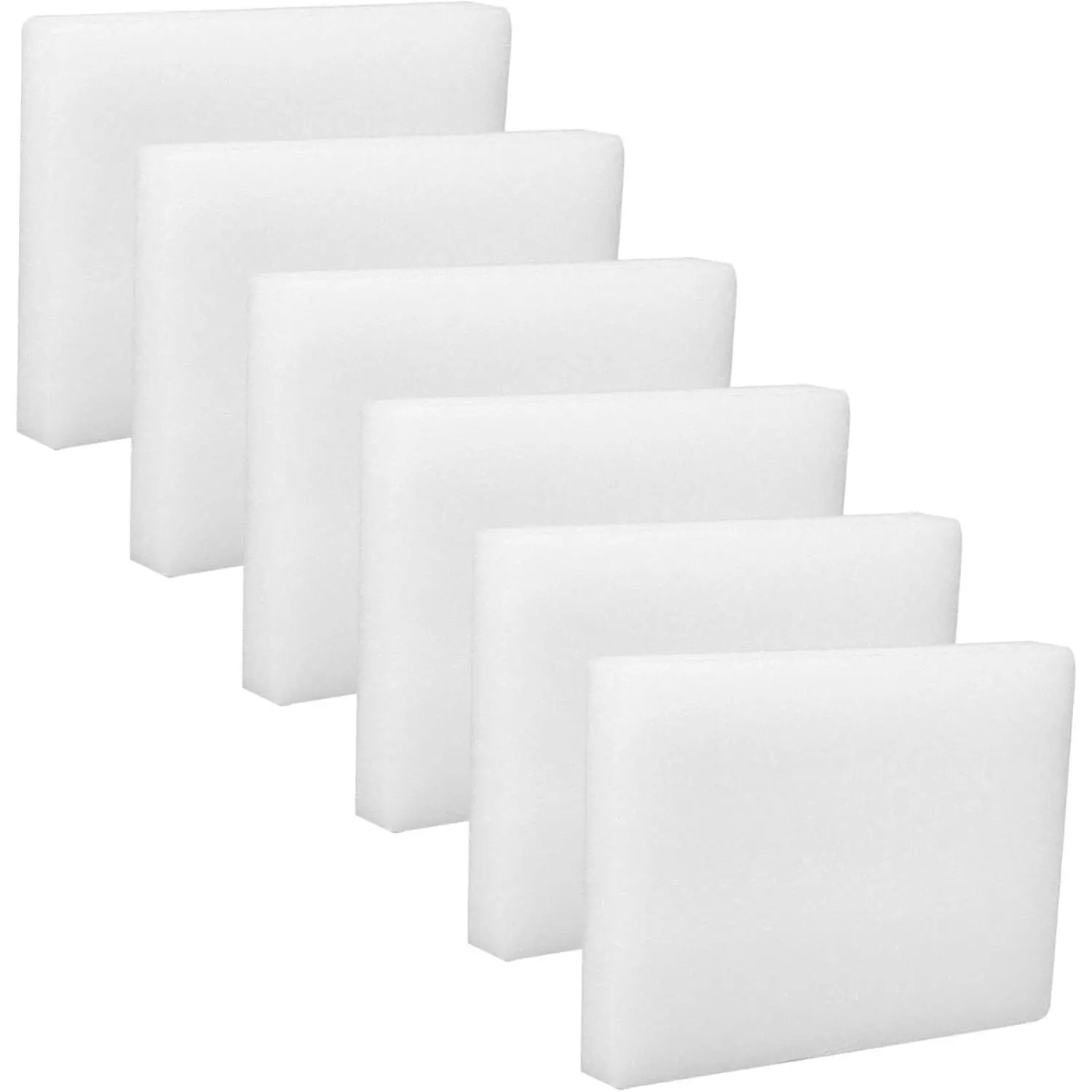 6Pcs Wool Felting Foams Pads Thickened Needle Felting Cushion Mats for Crafting DIY Wool Felt Projects Flat for Needle Art
