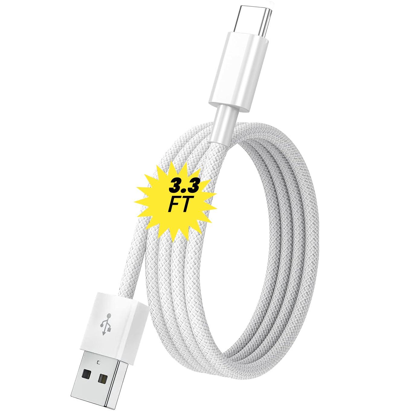iPhone 15/16 Carplay Cable, USB a to USB C Adapter Cord, 3.3ft 6.6ft Options for iPhone 15/16 Pro Max Plus iPad, High-Speed Charging