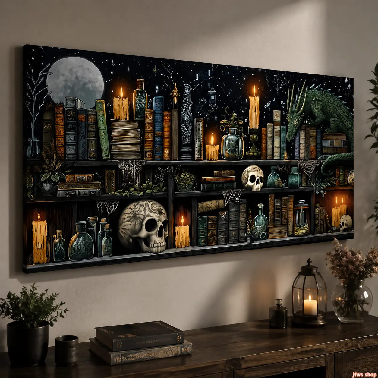 Gothic Dragon Skull Round 5D Diamond Painting Kit for Adults, Large Full Drill Gem Crafting Set, 32x16 in Room Decor DIY Needlework Toy & Hobby TikTok Shop Back to School