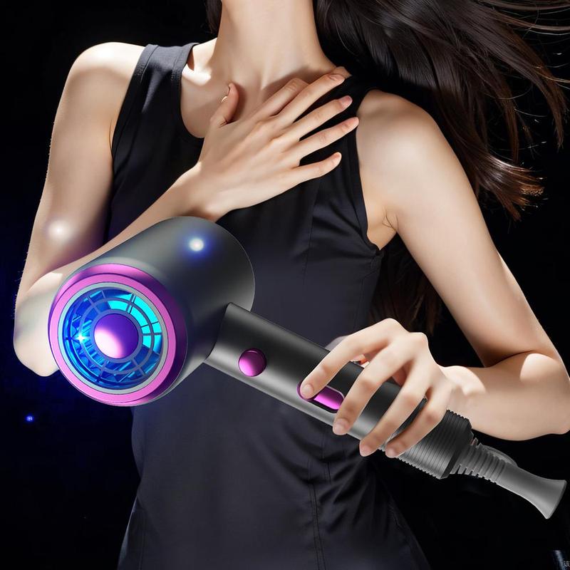 Powerful Ionic Hair Dryer Kit, 1 Set Hair Dryer & Concentrator & Diffuser & 3 Comb & Hanging Rack & Manual, Multifunctional Hair Dryer, Professional Hair Styling Tool, Versatile Styling Options, Frizz Reduction, Hair Dryer, Hair Blow Dryer