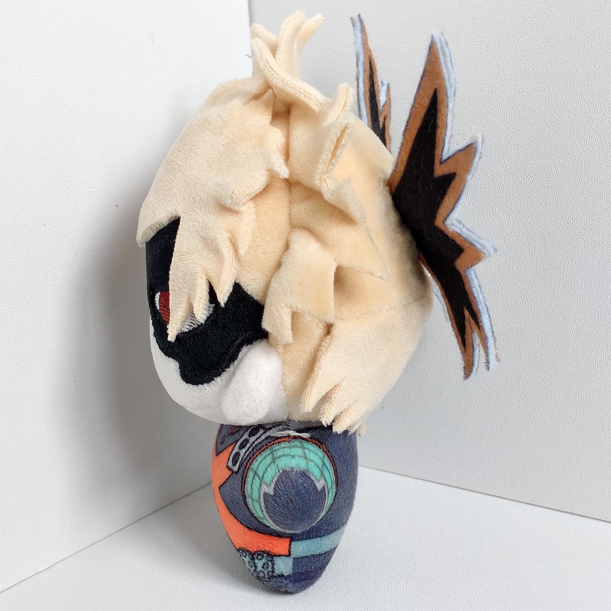 MHA Anime Midoriya Izuku Bakugou Katsuki Plush Keychain Todoroki Shoto Figure Cosplay doll Cartoon Props Stuffed Plush Toys Gift