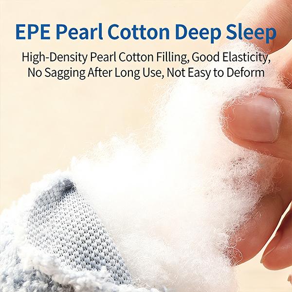  Cozy Cat & dog Sleeping Pillow, Cute U-Shaped Neck Support Pillow with Embroidery, Anti-Anxiety Pet Bed Cushion for Cats, Perfect for Crate, Couch & Travel  U-Shaped Cat Sleeping Pillow - Soft & Supportive