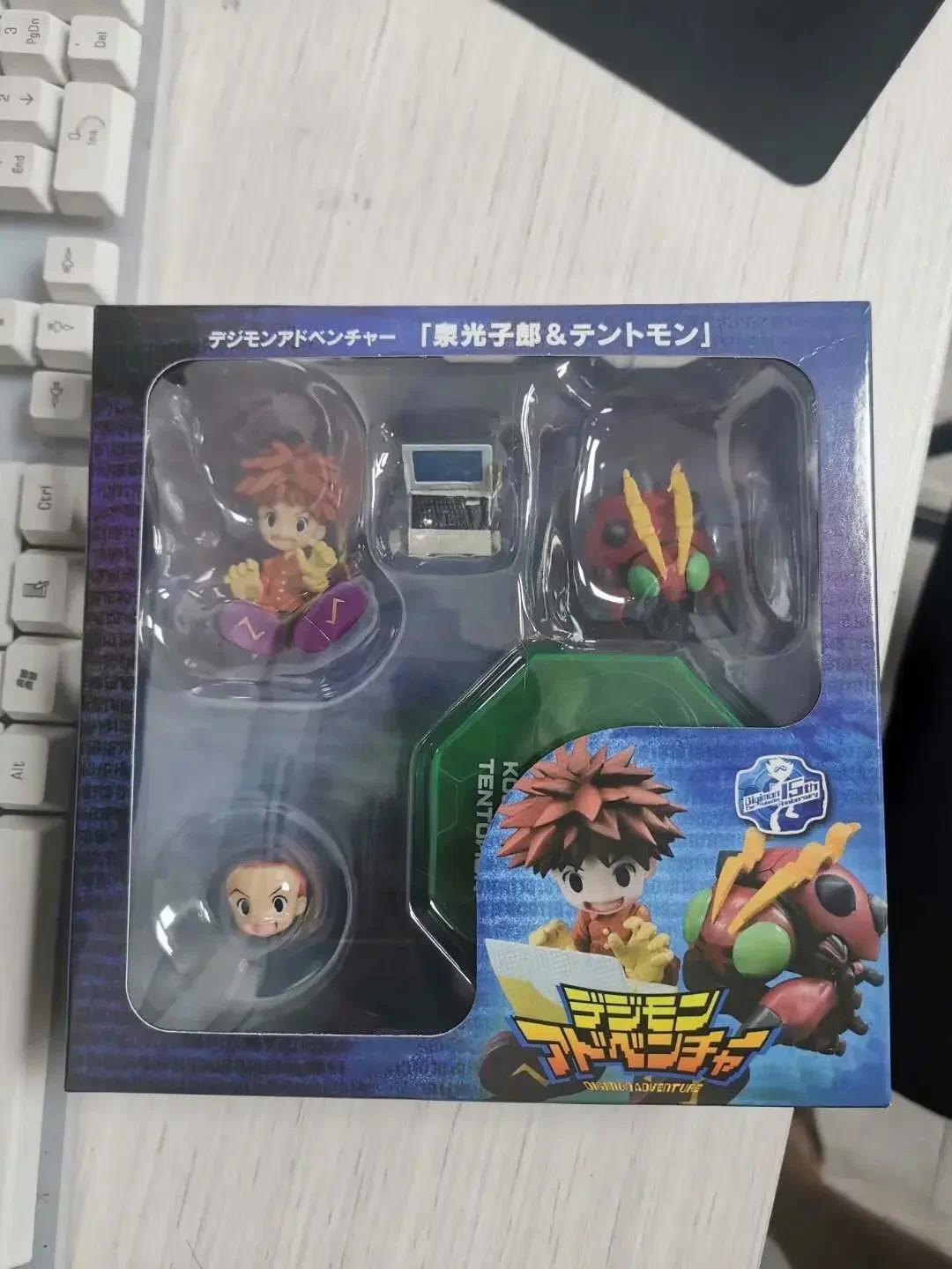 5-8cm Digimon Adventure Tyrannosaurus Izumi Koushiro Anime Figure Model Room Ornament Children Toys Birthday Gift Customized