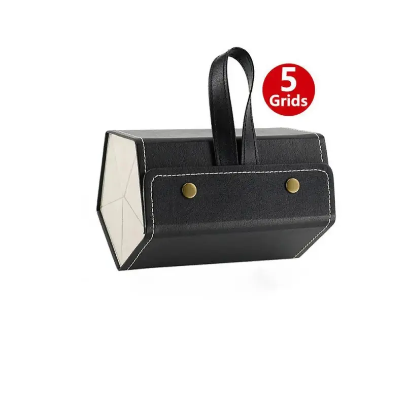 Sunglasses Organizer, 2/3/4/5/6 Slots Travel Glasses Case, Multiple Pairs Eyeglasses Storage Box, Hanging Eyewear Holder, Portable Sunglasses Organizer