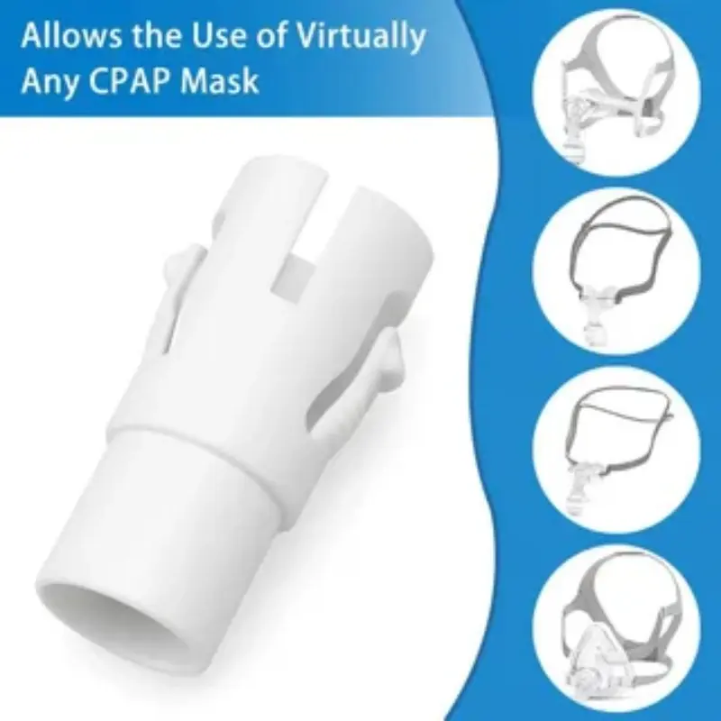 Hose Adapter for Airmini, Cpap Tubing Connector for Resmed Airmini Travel Device, Universal Accessory for Standard Airmini Cpap Masks, Virtually Any Cpap Mask