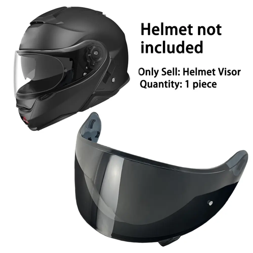 CNS-3 helmet lens visor, for SHOEI Neotec 2 Helmet Shield Uv Protected Windshield Visera Casco Moto, Suitable for outdoor motorcycle riding