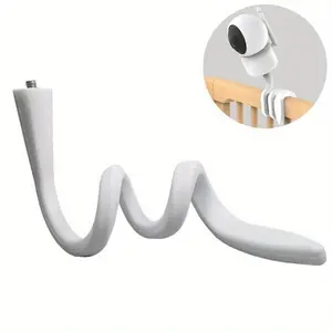 Camera bracket, monitor wall-mounted silicone bracket, bed cradle rod hose bracket, flexible twist installation