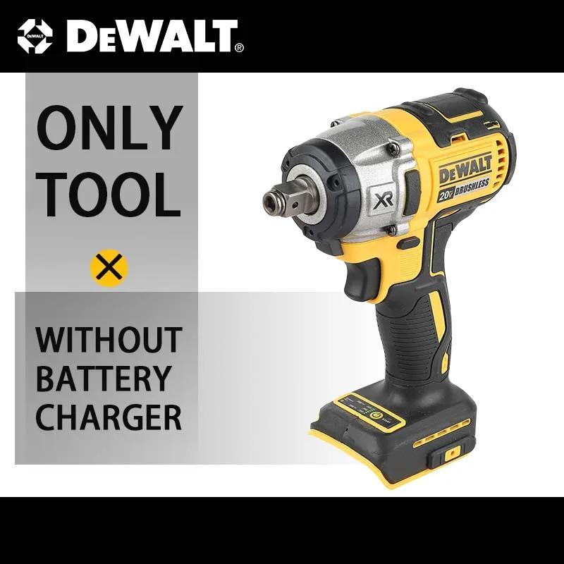 DEWALT DCF880 Cordless Impact Wrench 2300RPM Compact Electric Wrench for Home Decoration and Repair Tools 20V Brushless with 5.0Ah Battery