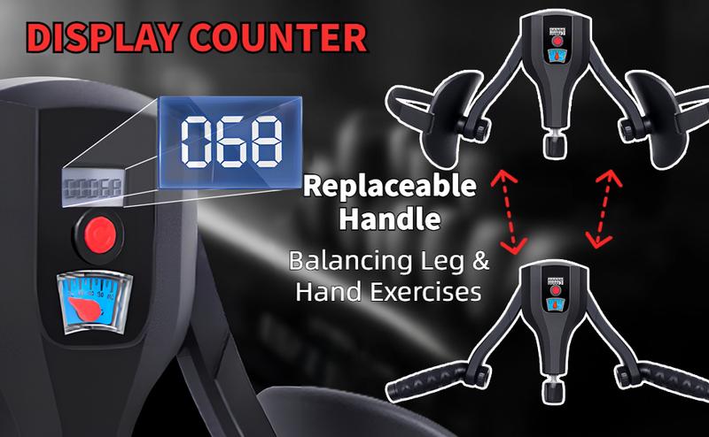 Hiyoga Thigh Trainer 0-132 lbs Adjustable Resistance Pelvic Floor Muscle Kegel Exerciser, Thigh Exerciser & Booty Trainer for Women & Men, Pelvic Floor Exercise Workout Machine