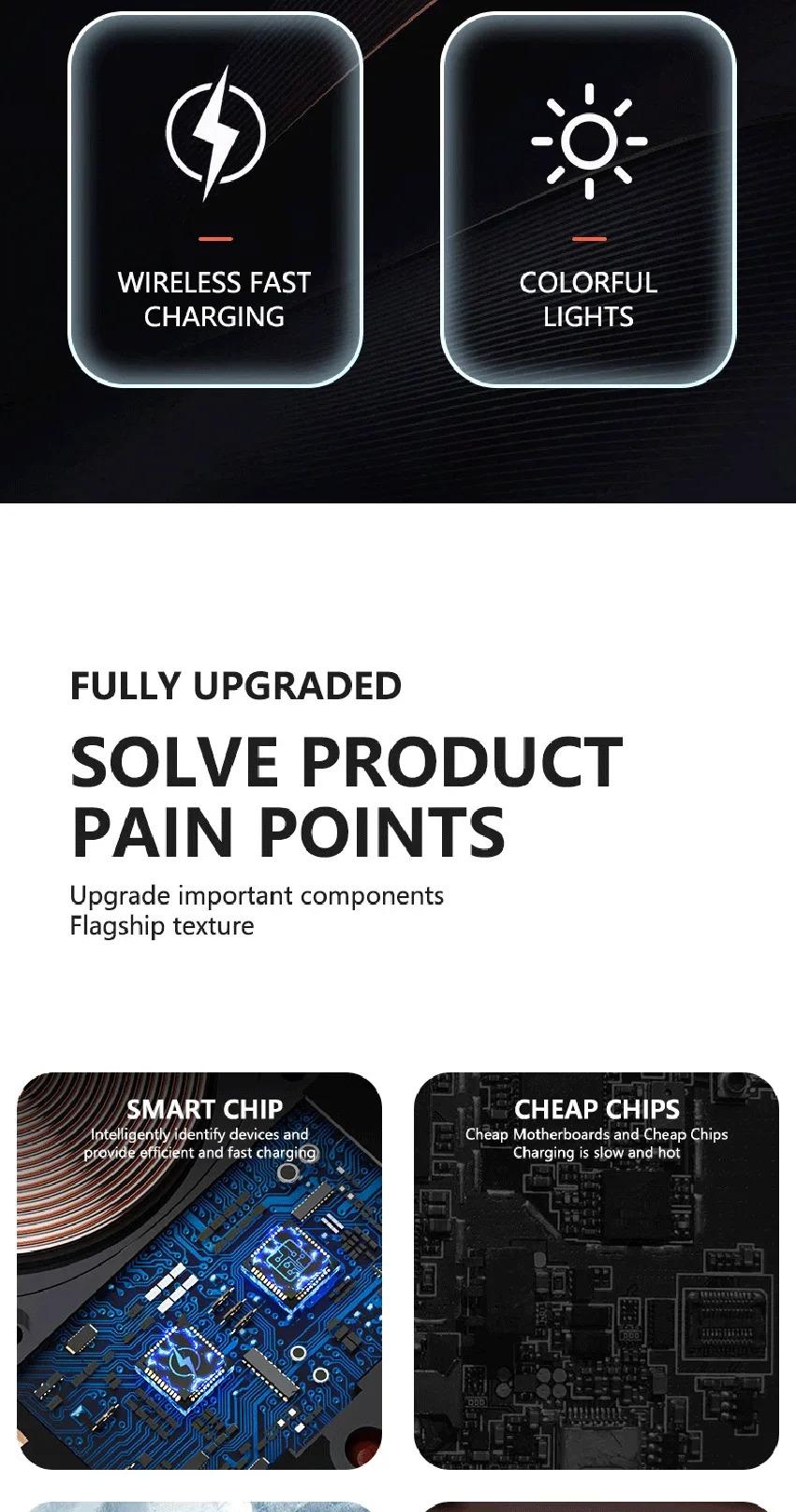 Wireless Charging Smart Rhythm Color Lights with Infrared Sensing, Adjustable Car Phone Holder & Retractable Stand for Music and Car Use magnetic phone holder, Car Wireless Charger, Wireless Fast Charging,summervibes Wireless Charging Smart Rhythm Color Lights with Infrared Sensing, Adjustable Car Phone Holder & Retractable Stand for Music and Car Use magnetic phone holder, Car Wireless Charger, Wireless Fast Charging,summervibes