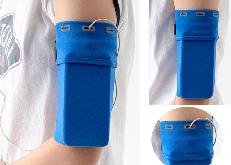 Sports mobile phone arm bag men's and women's outdoor fitness equipment running arm bag arm with arm cover