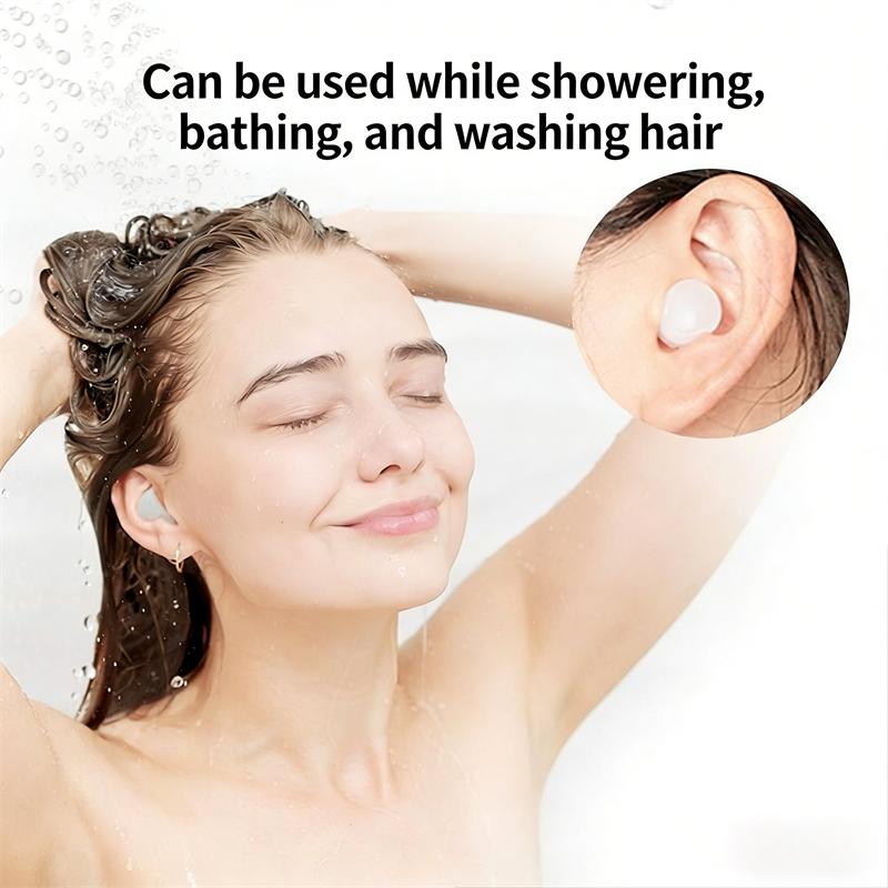 Unisex silicone mud earplugs moldable sound insulation noise reduction sleep sleep swimming waterproof study dormitory snoring anti-noise