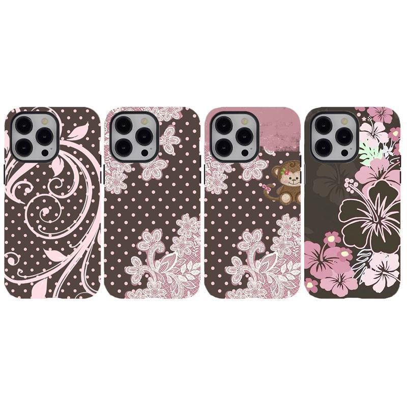 pink and white striped phone case Pink Striped Pattern iPhone Case Society6