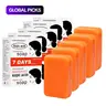 5 Pack Kojic Acid Handmade Soap Kit, Kojic Acid Soaps, Deep Cleansing Hydrating Moisturizing Bath & Facial Cleansing Soap for Face and Body Shower #GLOBAL PICKS