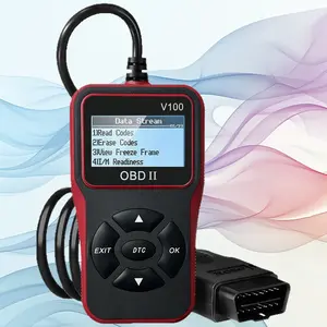 V100 Handheld Multifunctional Car Diagnostic Code Reader with Clear 2.4 Inch Display Screen