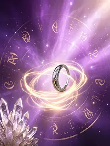 Seven Star Guardian Ring, Open Design with Gentle Starlight, Perfect for Daily Wear, Healing Energy, Attracts Wealth, All Seasons