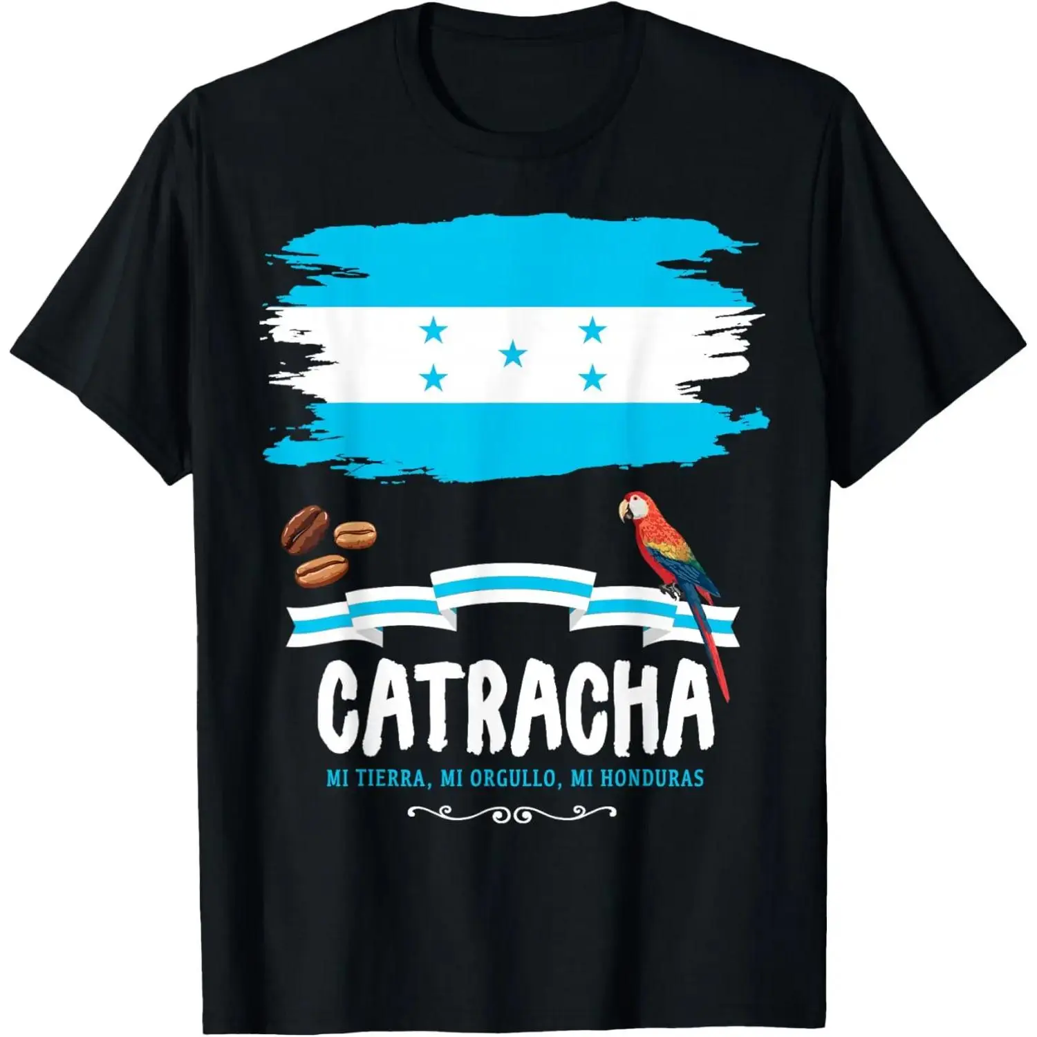 Unisex Honduras Catracha Outfit Ideas For Women & Honduran Flag T-Shirt