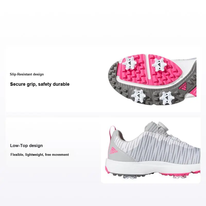 Adidas CodeChaos BOA J 'Grey Screaming Pink' FW5626