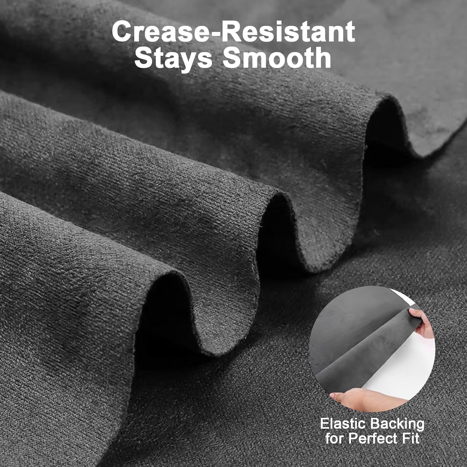 Self-Adhesive Suede & Microfiber Interior Wrap - Stretchable Synthetic Leather Film for Easy DIY Upgrade on Car Dash, Doors, and Home Decor Surfaces