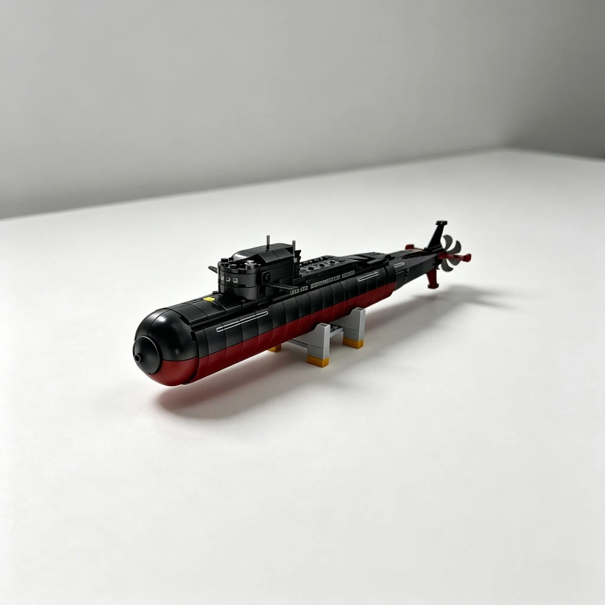 Military Weapon Series Building Set, 3D Puzzle Model Kit, Realistic Nuclear Submarine, Aircraft Carrier, J-36 Fighter, Tank, Stress Relief Toy