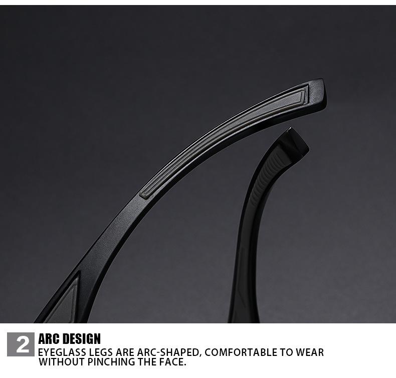 Polarized Sunglasses For Men, Suitable For Cycling, Driving, Fishing, Sun Protection, Winter Outdoor Fashion Glasses