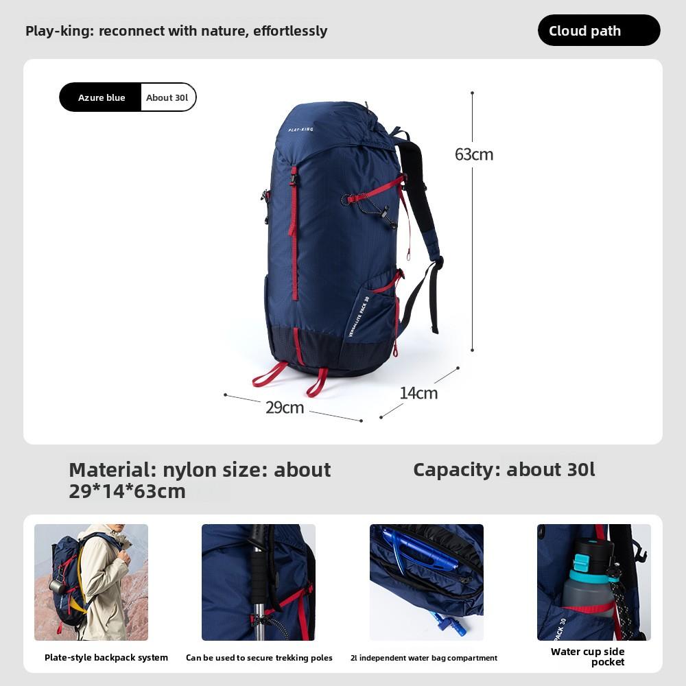 Hiking Bag Hiking Leisure Large Capacity Backpack Lightweight Outdoor Backpack