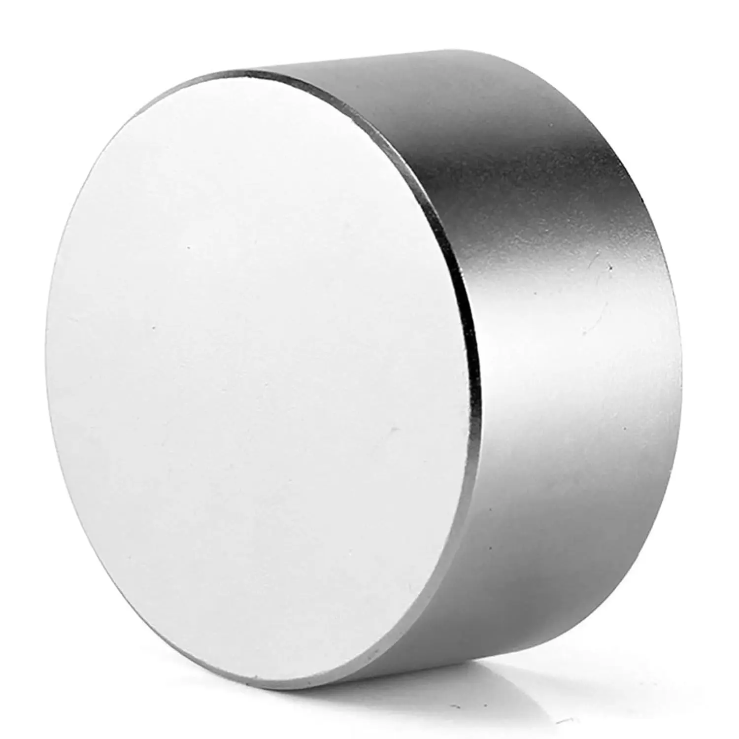 Rare Earth, Large Neodymium Block 40x20mm| 125LBS Industrial High Magnets Disc Big Round for Crafts, Scientific Project, Fridge