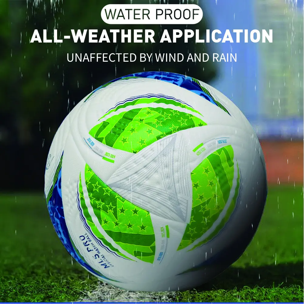 Thick PU Seamless Professional Soccer Ball, Smooth Feel, Suitable for Adult Matches, Training, Play, Cement Ground, Beach Sand