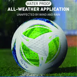 Thick PU Seamless Professional Soccer Ball, Smooth Feel, Suitable for Adult Matches, Training, Play, Cement Ground, Beach Sand