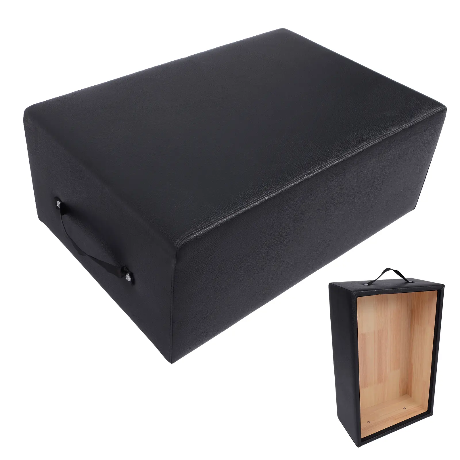 Pilates Reformer Box, Wooden Pilates Sitting Box for Home, Gym, and Studio Use, Pilates Box for Reformer
