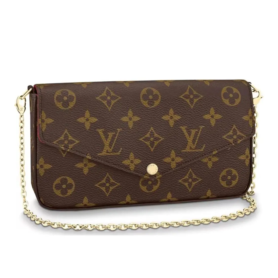 Pre-owned Louis Vuitton Felicie Pochette Crossbody Purses, Elegant Bags, Evening Purse, Fashion Handbag, Shoulder Bags (SKU:20260311036)
