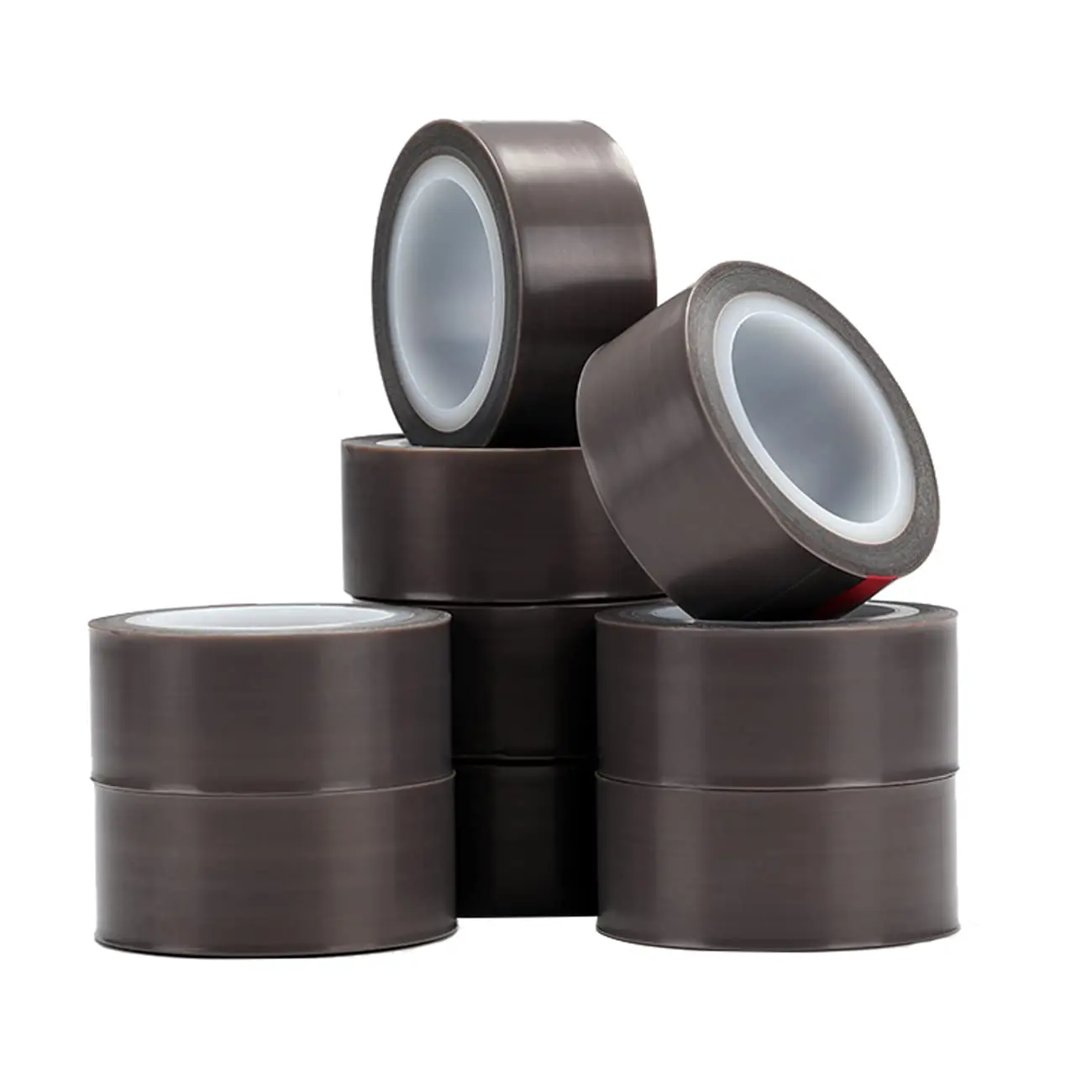 PTFE Tape, PTFE Film Tape Sheets with Single Side  Adhesive, High Temperature Tape, 36 Yards (1 roll)