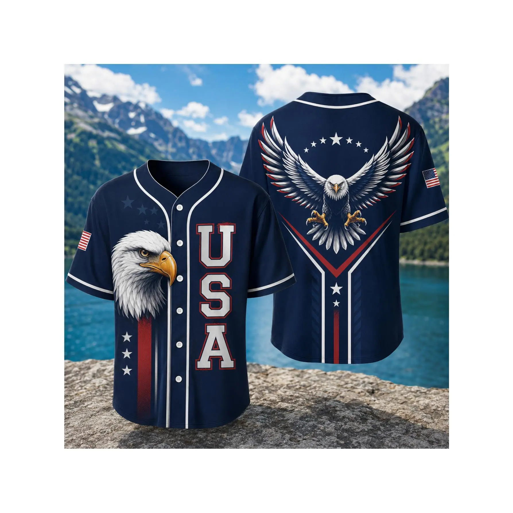 Men'S Baseball Jersey, Fashionable for Sports & Baseball Games Father'S Day Dad And Boyfriend Spring/Summer Essential 4Th of July Independence Day #   TikTokMadeMeBuyIt #   TikTokShop #   USA 250 #   Independence Day
