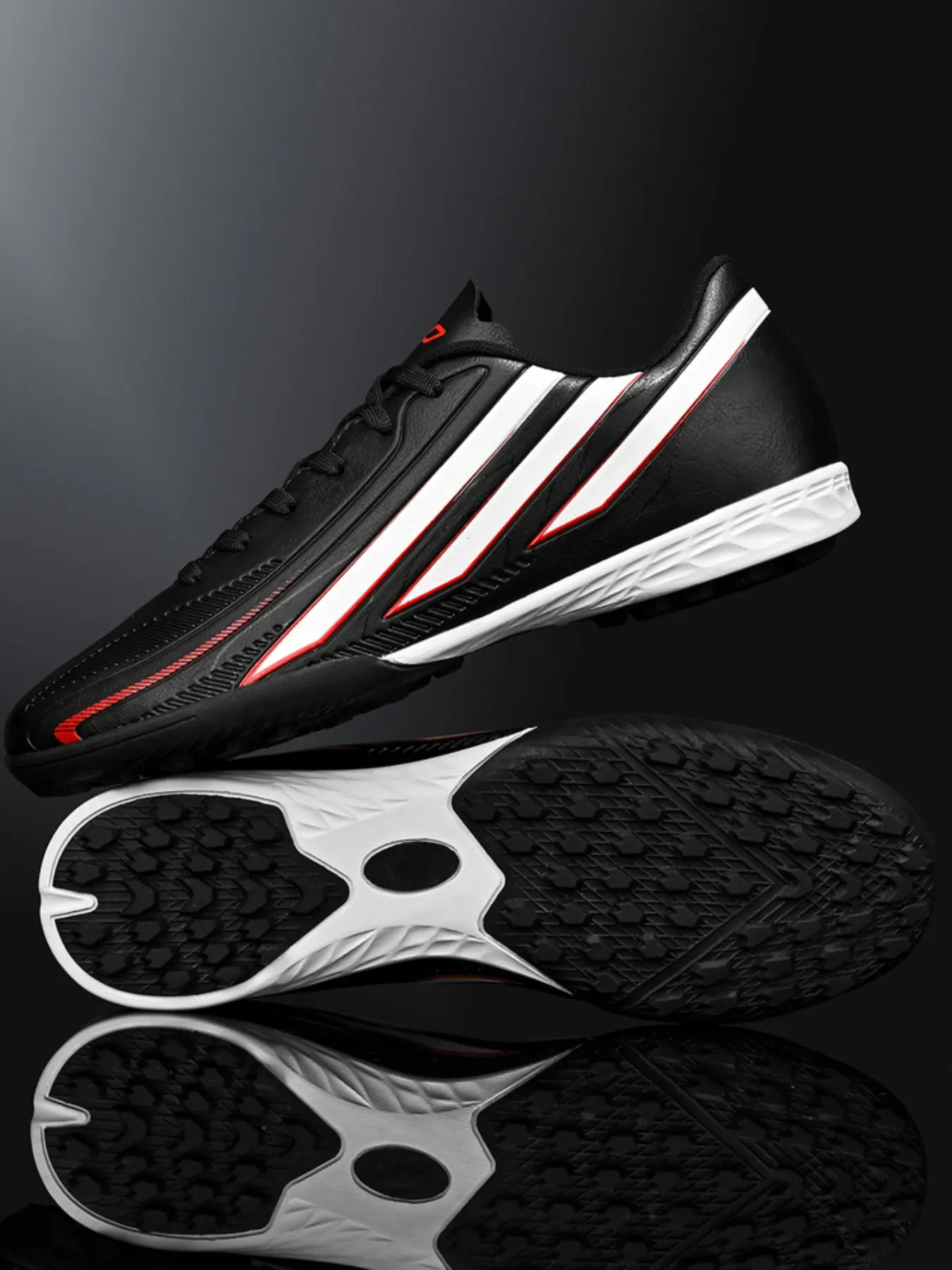 Unisex Soccer Cleats, Durable TF Sports Shoes, Enhanced Grip and Stability, Ideal for Youth and Adults, Lightweight Breathable Design