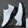Men's Colorblock Patchwork Sneakers, Lightweight Breathable Mesh, Anti-Slip Shock Absorption, Comfortable for Work/travel/daily Use
