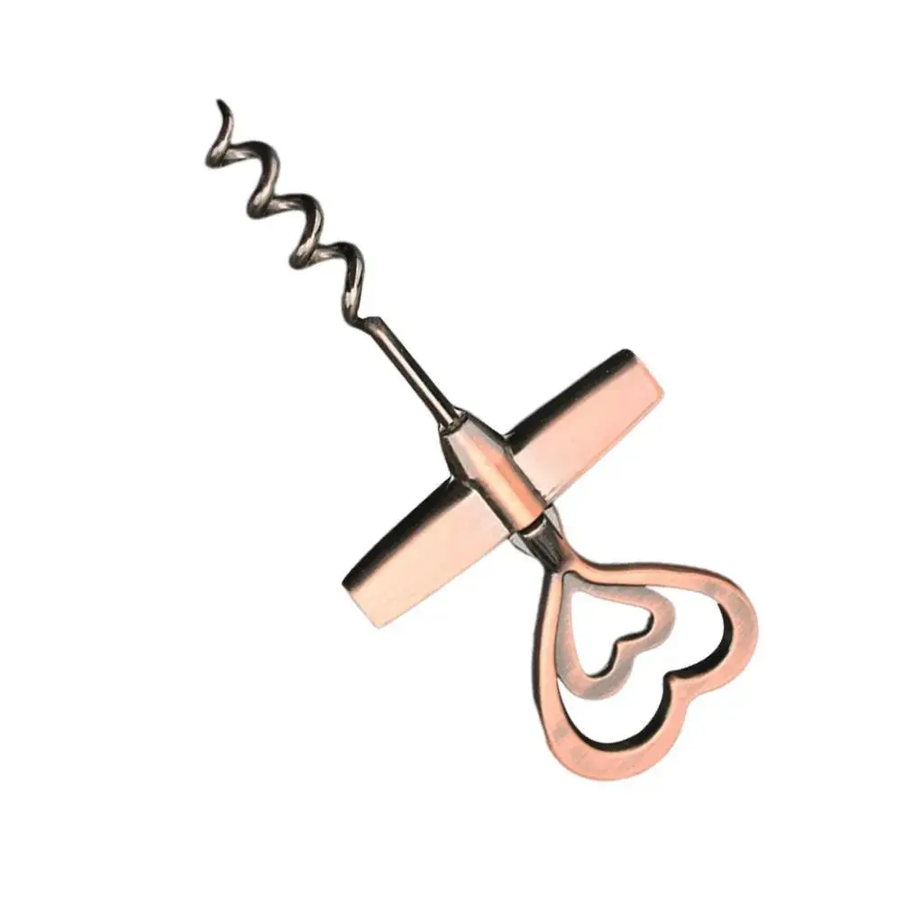 Wine Bottle Opener Manual Corkscrew with Art Design Spiral Drill for Effortless Cork Removal Bar Decor Piece Multi Use Drinking