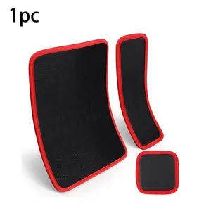 Magnetic Tool Mat, 40 lbs Magnetic Tool Holder, 9.8" × 12.9" Heavy Duty Flexible Non Slip Tool Organizer with PVC Protection for Garage, Workshop & Auto Repair, Red