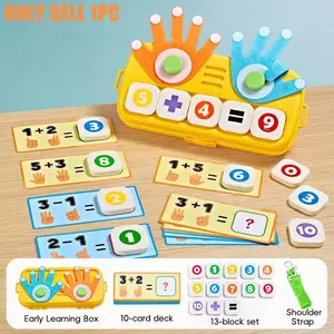 Counting Toys, Numerical Calculations, Math Puzzle Teaching Aids, Perfect Birthday and Halloween Gifts To Cultivate Children's Mathematical Counting and Brain Skills