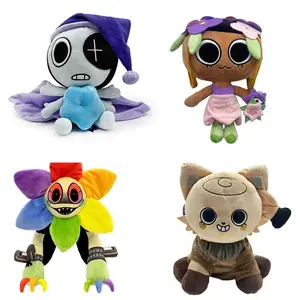 Plush Character Horror Game Soft Bone Sunflower Soft Stuffed Ornament for Birthday Xmas Gift