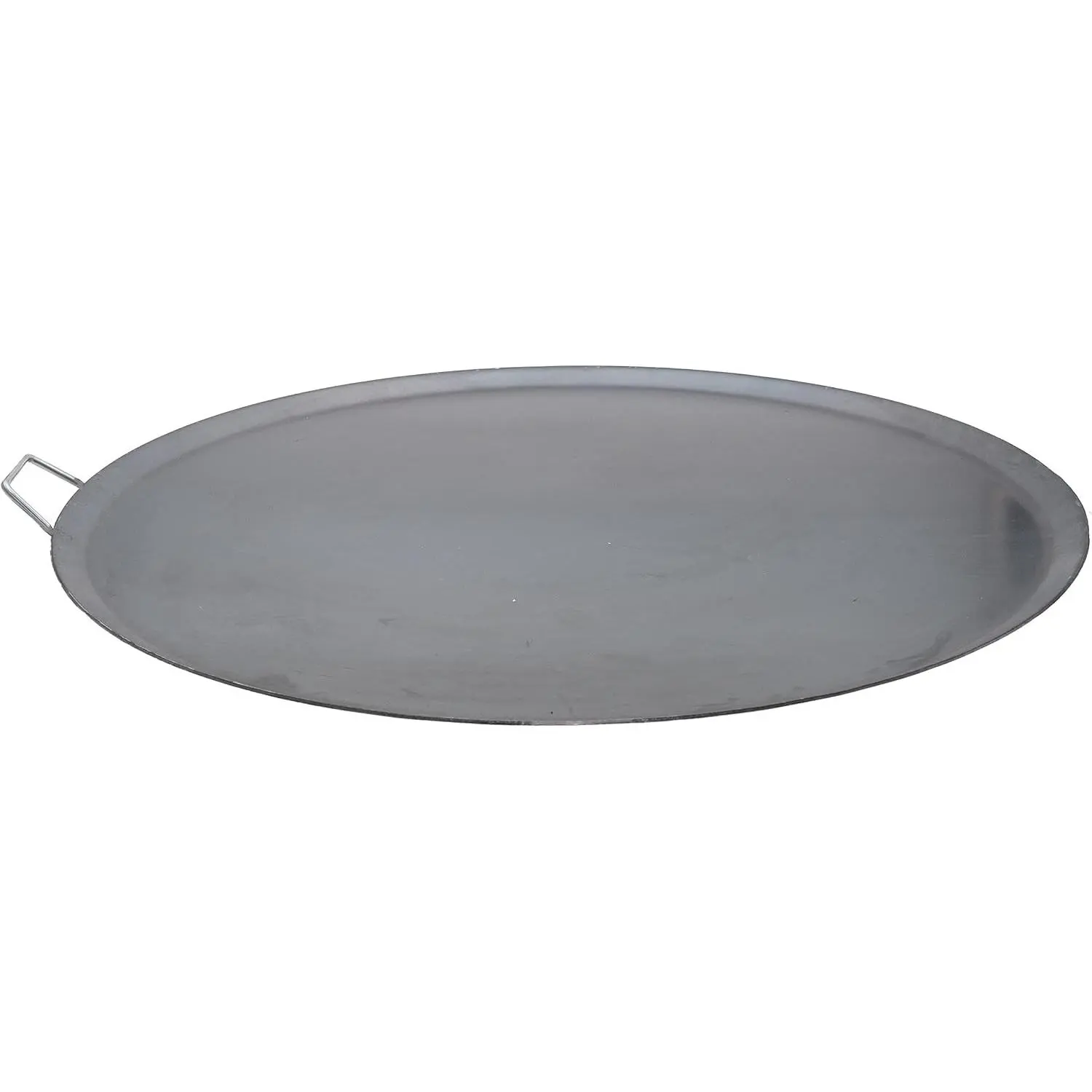 Comal Para Tortillas Grandes 21.5 Inch Redondo for Tortillas y Quesadilla Carbon Steel Heavy Duty Metal Handle