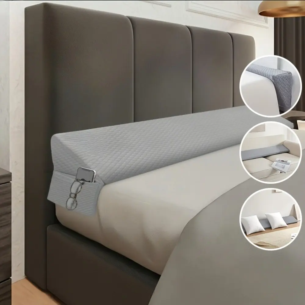 Adjustable Wedge Pillow to Elevate for Sleeping, Bed Gap Filling, Detachable Pillowcase, Machine Washable, Suitable for Lumbar, Back, Leg And Knee Support, Heartburn, Snoring Prevention Triangular Pillow, Backrest Pillow