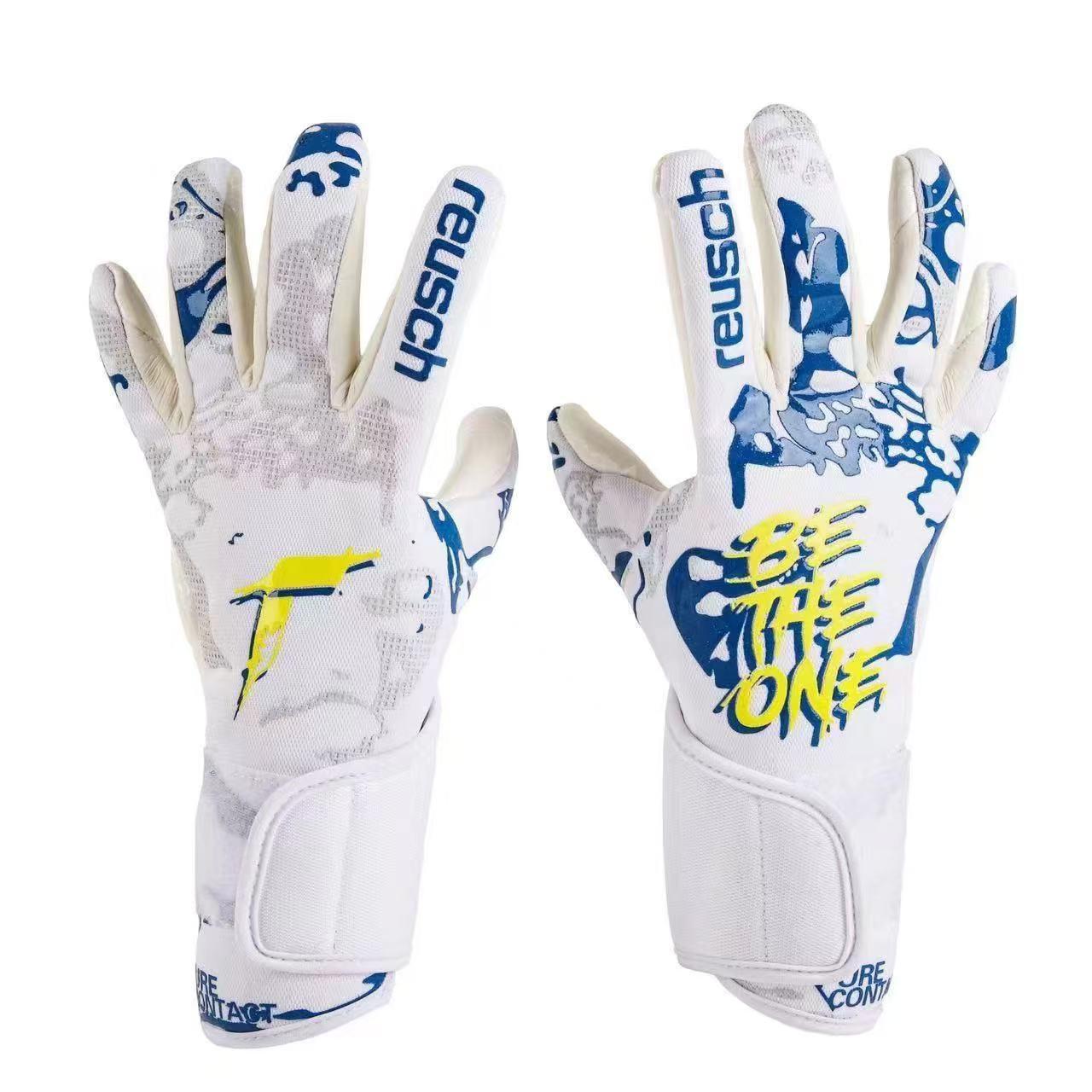 The new football goalkeeper gloves are anti-slip, wear-resistant, made of latex, and designed for professional training and use by adults and teenagers.soccer accessories how to kick a soccer ball