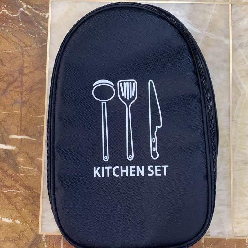 Outdoor cookware Portable storage bag Outdoor camping Kitchenware storage bag Tableware Picnic supplies Camping tool storage