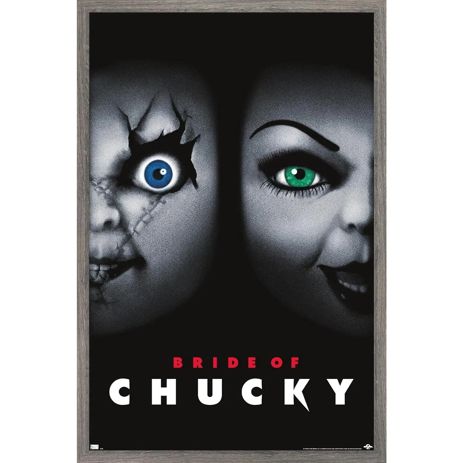 Trends International Child's Play: Bride Of Chucky 1-Sheet Wall Poster, Aluminium Artistic Home Decor (Posters & Prints for Home Supplies)